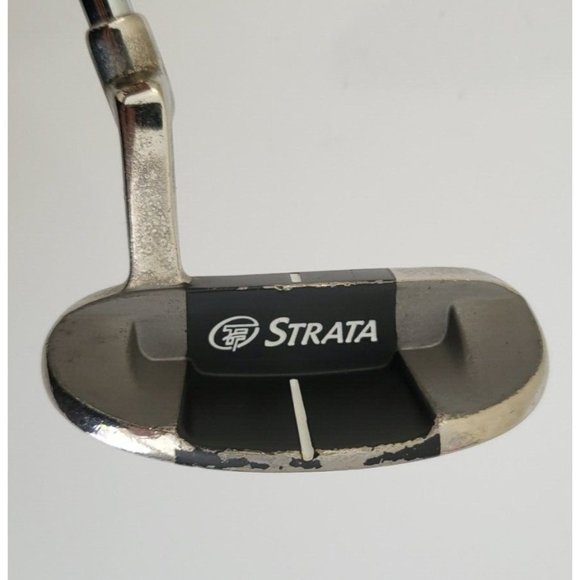 Top-Flite Strata Bank of America Logo Mallet Putter  RH Steel Shaft 35" - Picture 2 of 10